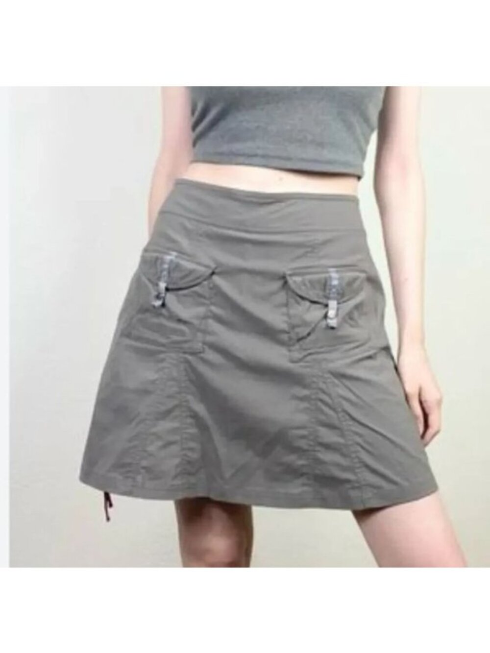 NWOT Title Nine Trail Mix Pink Athletic Travel Side Zip Cargo Skort Skirt 10 - Picture 2 of 13